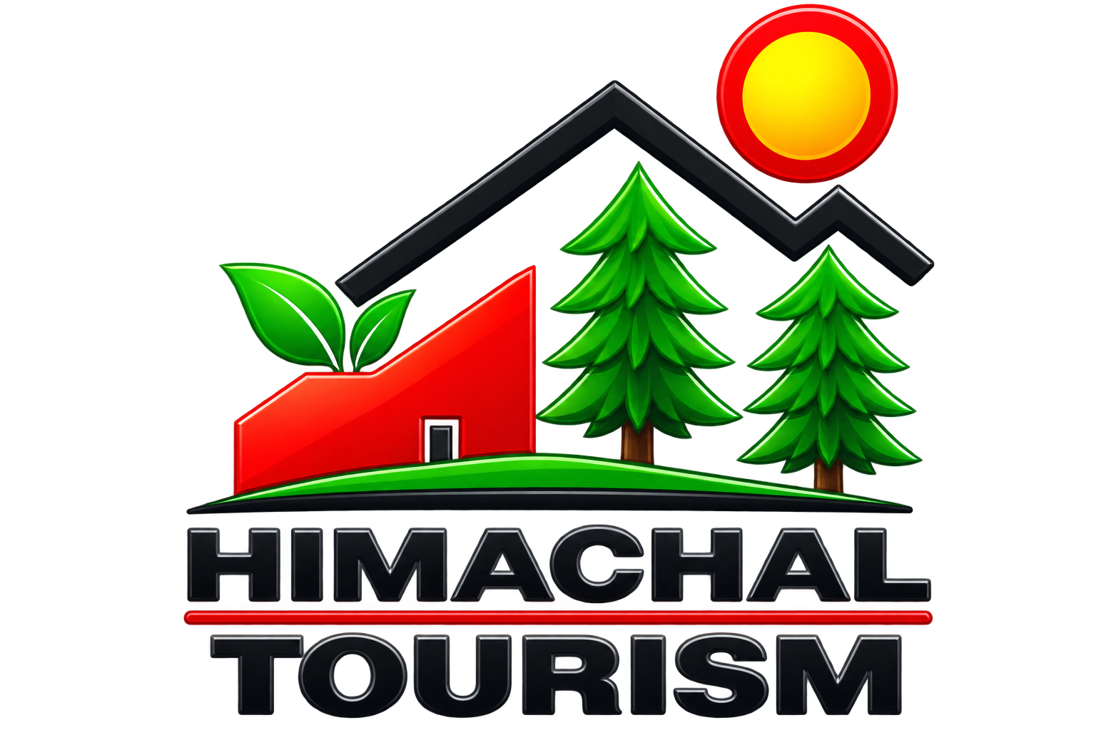 Himachal Pradesh Tourism logo for Himachal tour packages and travel services